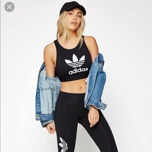 ADIDAS trefoil sports bra